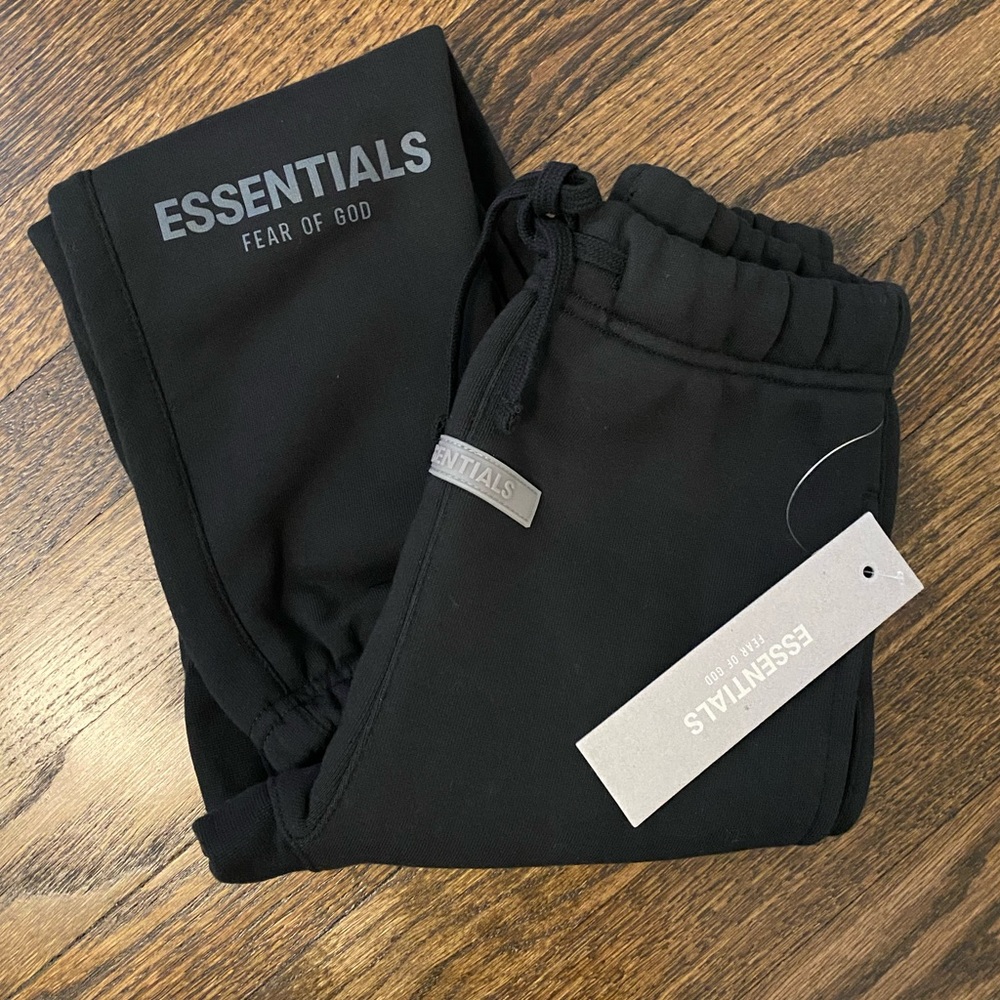 Fear Of God Essentials Kids Cotton Blend Sweatpants